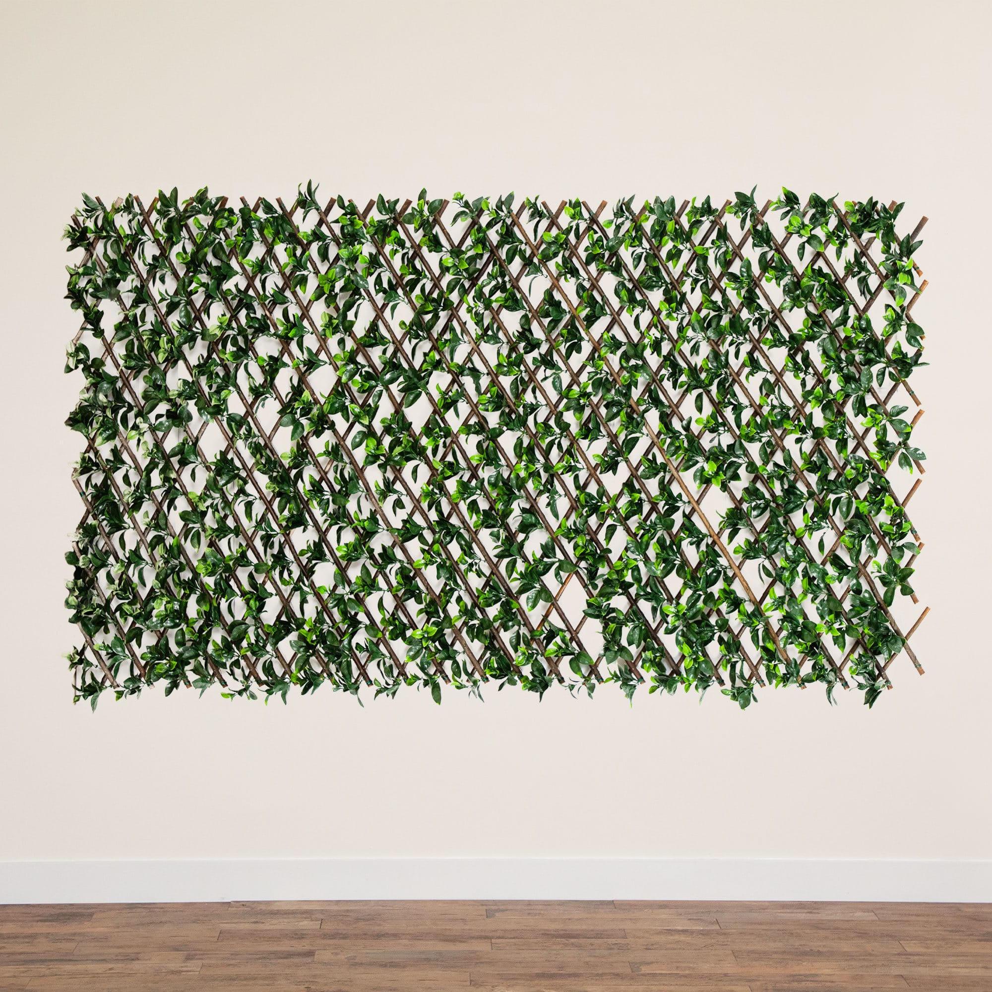 40" x 80" Artificial Gardenia Expandable Privacy Fence Screen